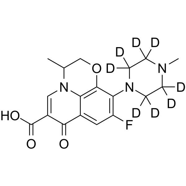 Ofloxacin-d8 (ofloxacin d8) 1219170-21-4